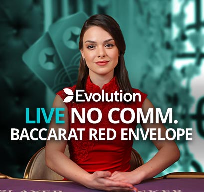 No Commission Baccarat Red Envelope (Tie 8:1)